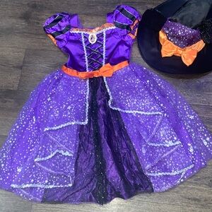 Original Disney  Minnie Mouse Witch Costume with Hat